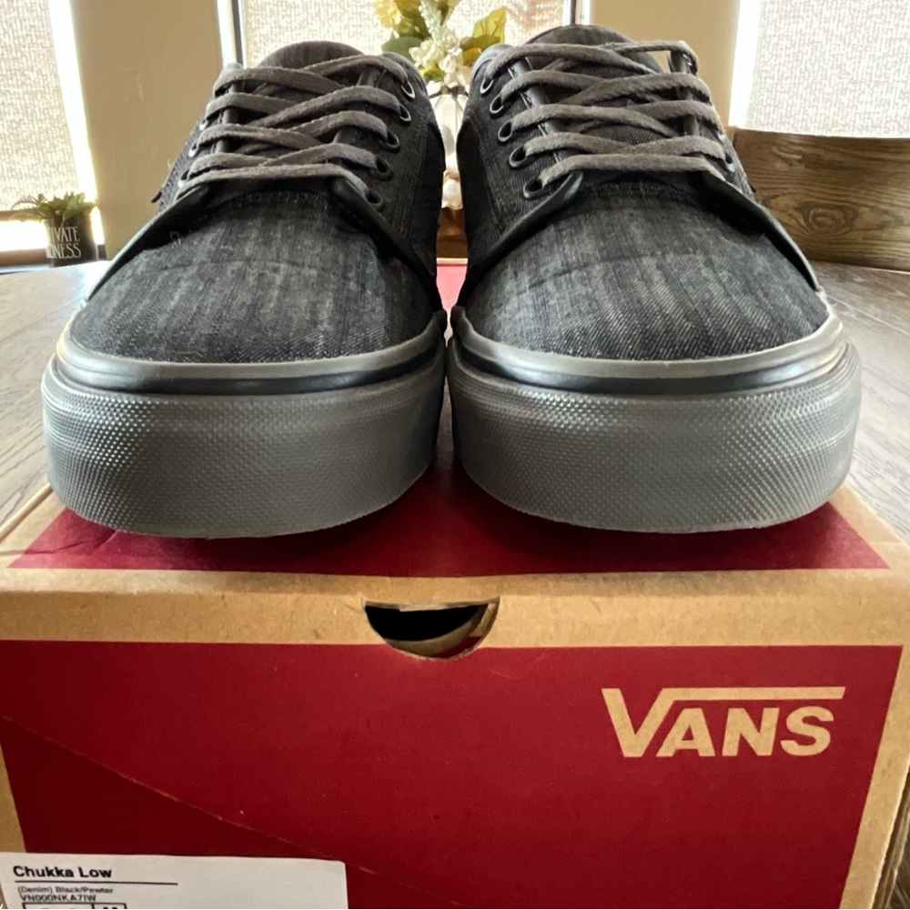 Vans Chukka Low Like New Denim Black/Pewter - Picture 3 of 7